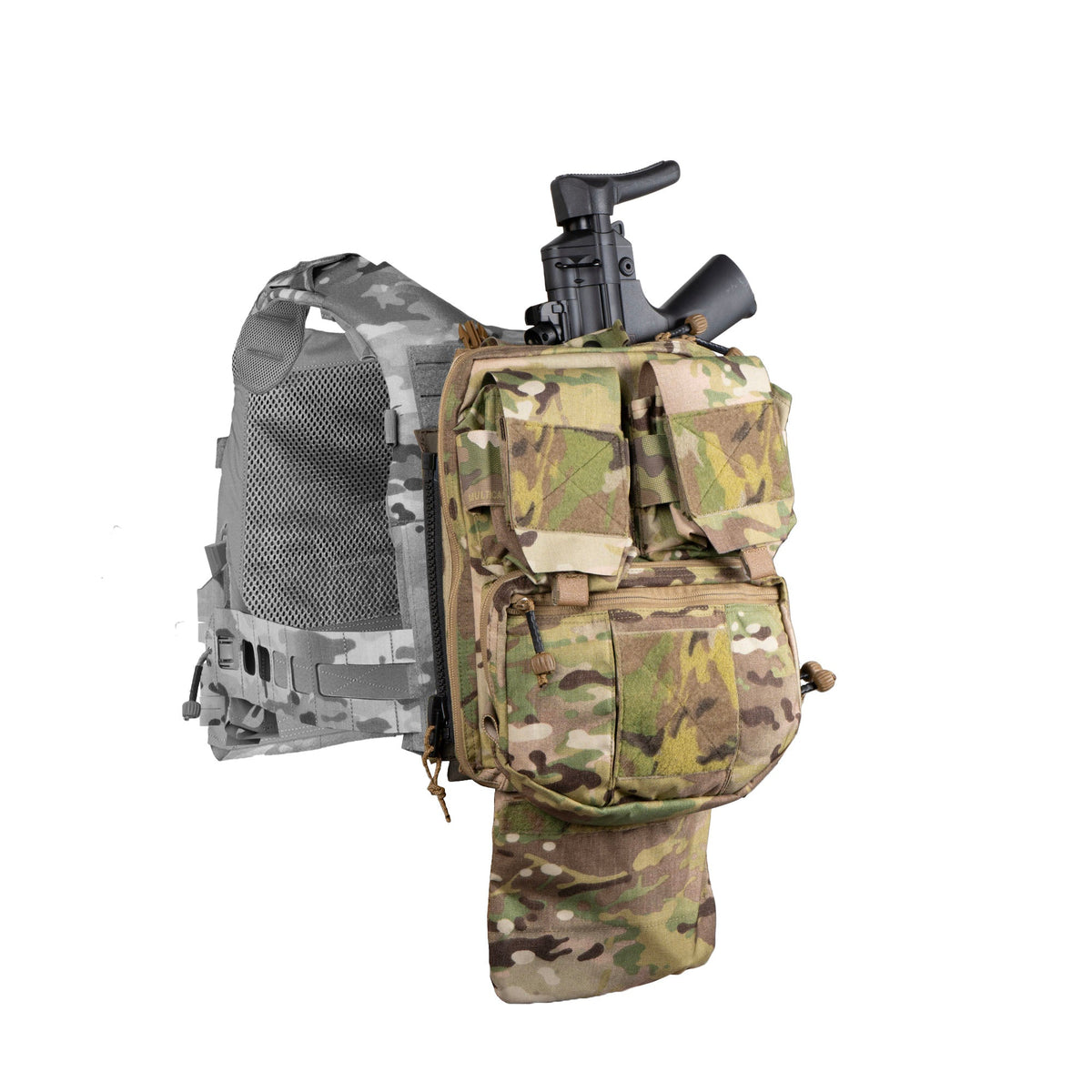 PLATATAC ASAD Back Panel Operator Sustainment – Multicam detail