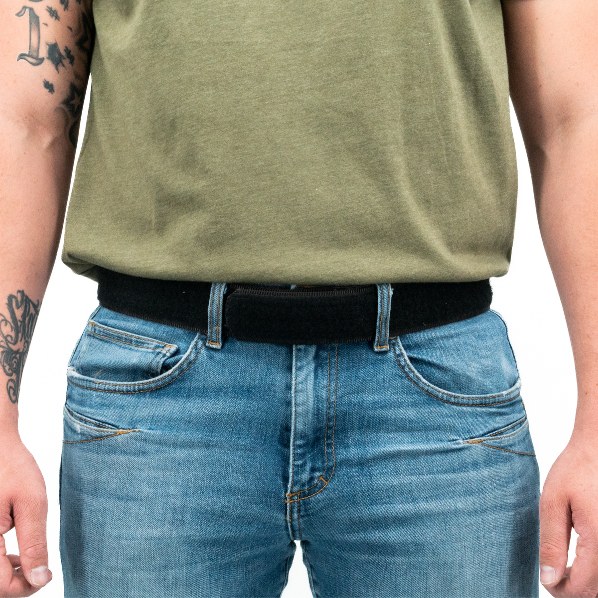 Haley Strategic Baseline Inner Belt — Black, product view 5