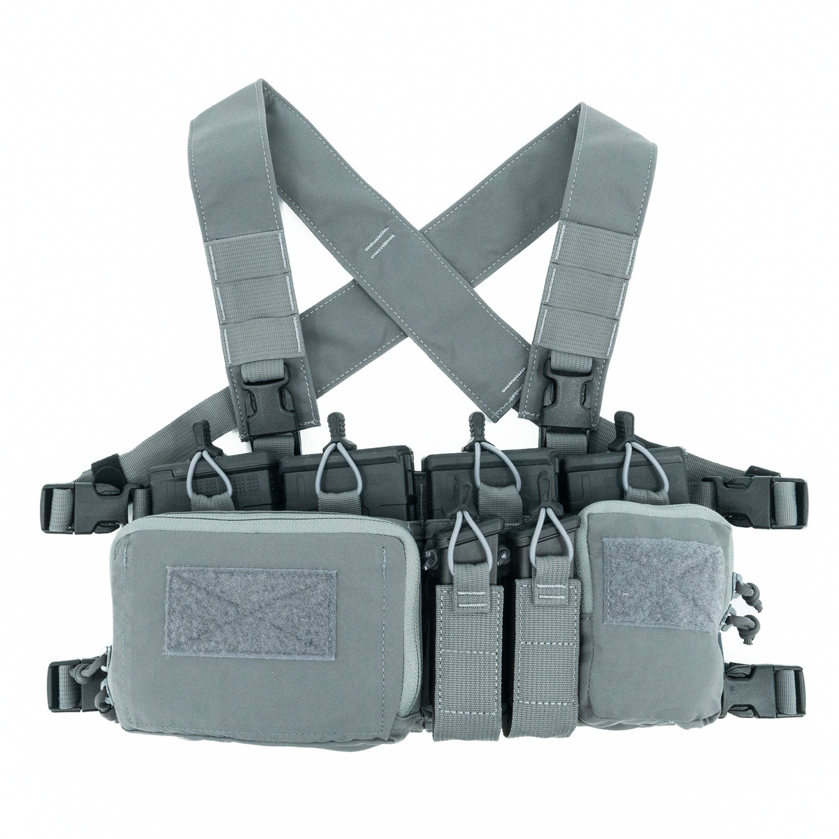 Haley Strategic D3CRH Heavy Chest Rig — Grey, product view 4