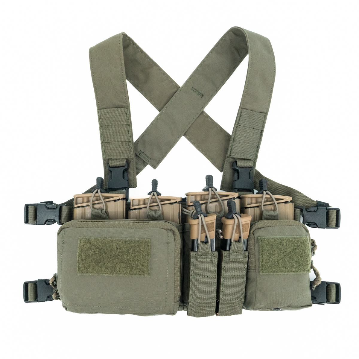 Haley Strategic D3CRH Heavy Chest Rig — Ranger Green, product view 4