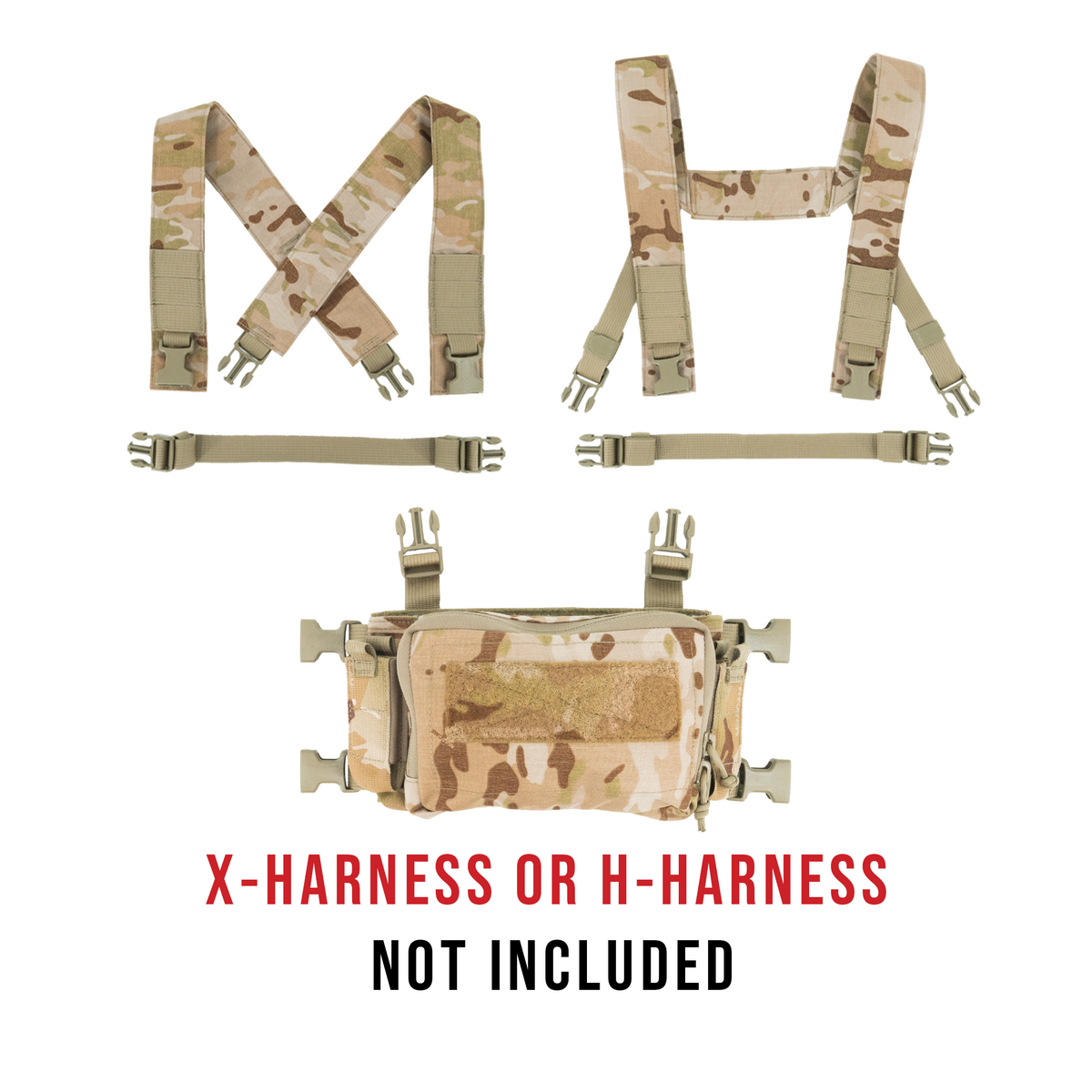 Haley Strategic D3CRM Micro Chest Rig — Multicam Arid, product view 2