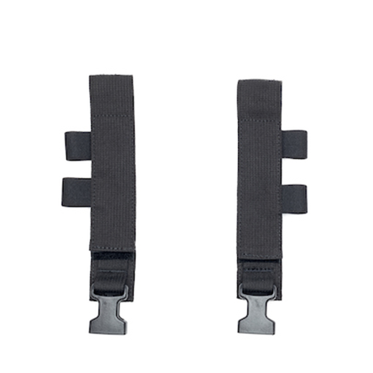 Haley Strategic FlatPack Piggyback Straps — Black, product view 1