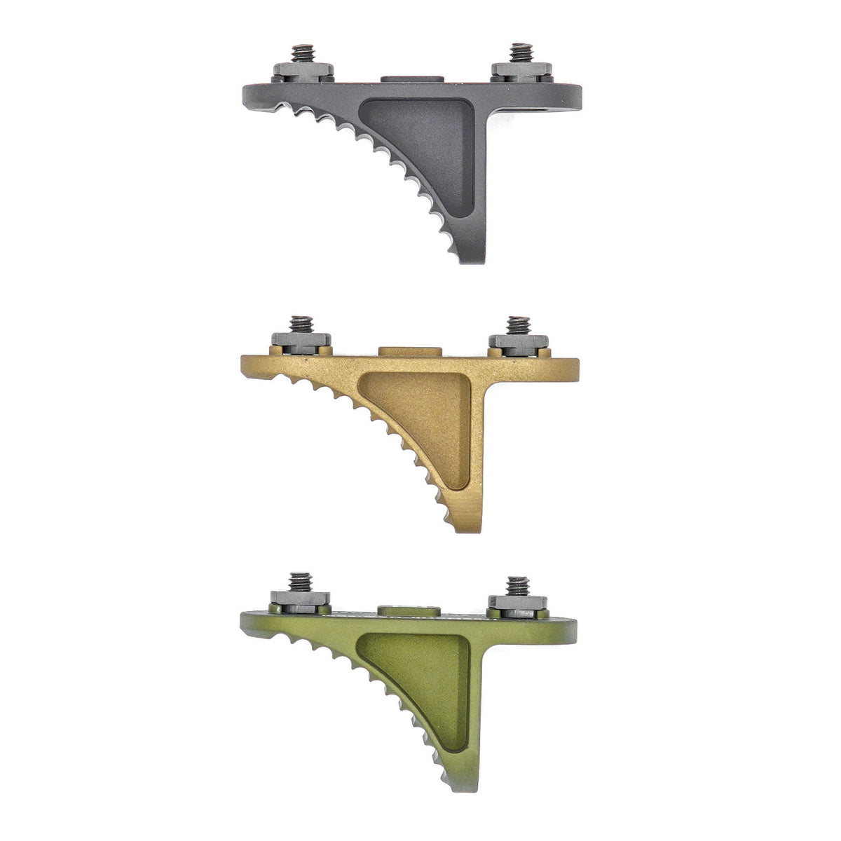 True North Concepts GripStop K M-LOK Aluminum — available colour overview