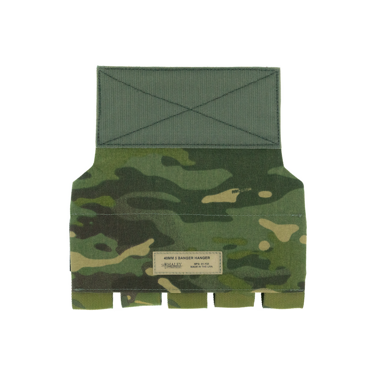 Haley Strategic 40mm 5 Banger Hanger — Multicam Tropic, product view 2