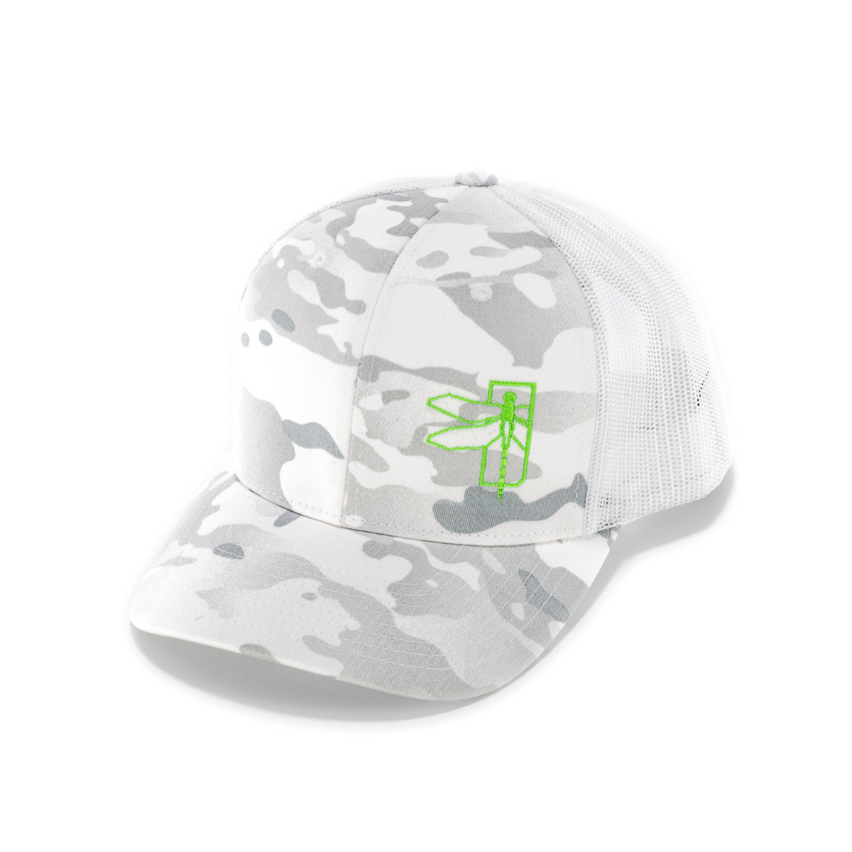 Haley Strategic Dragonfly Logo Snapback Hat — Multicam Alpine, product view 1
