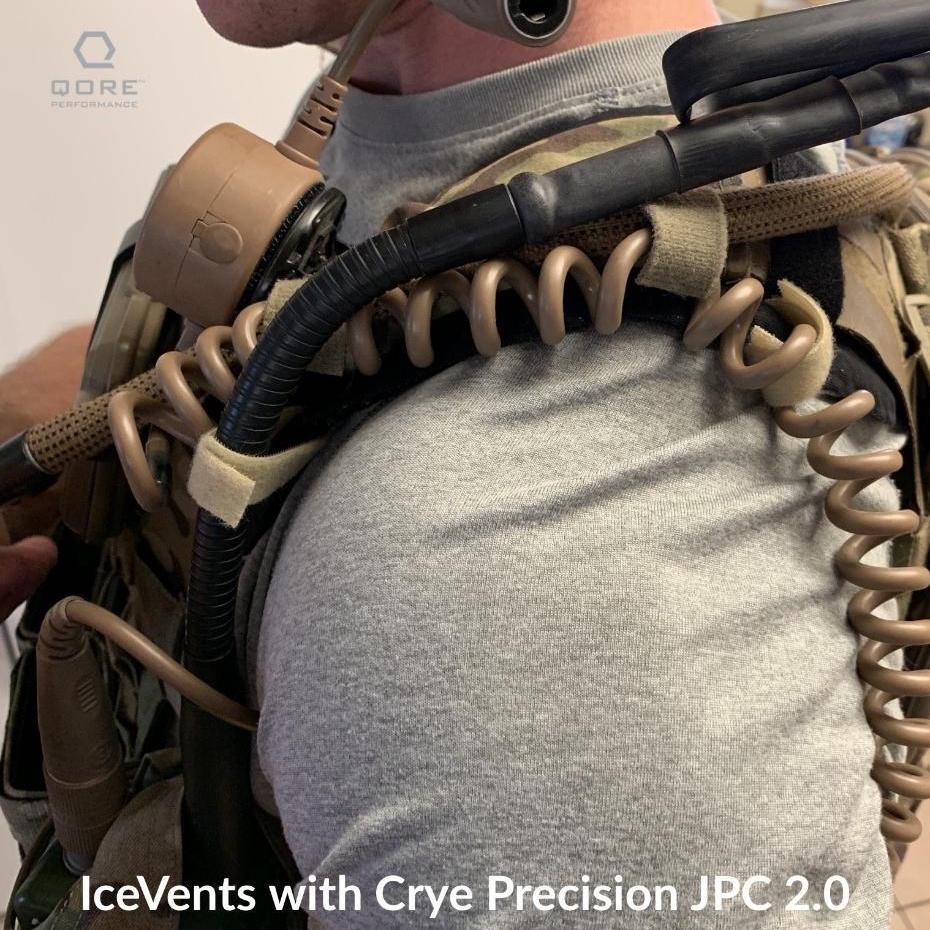 Qore Performance ICEVENTS Aero Shoulder Pads — 11