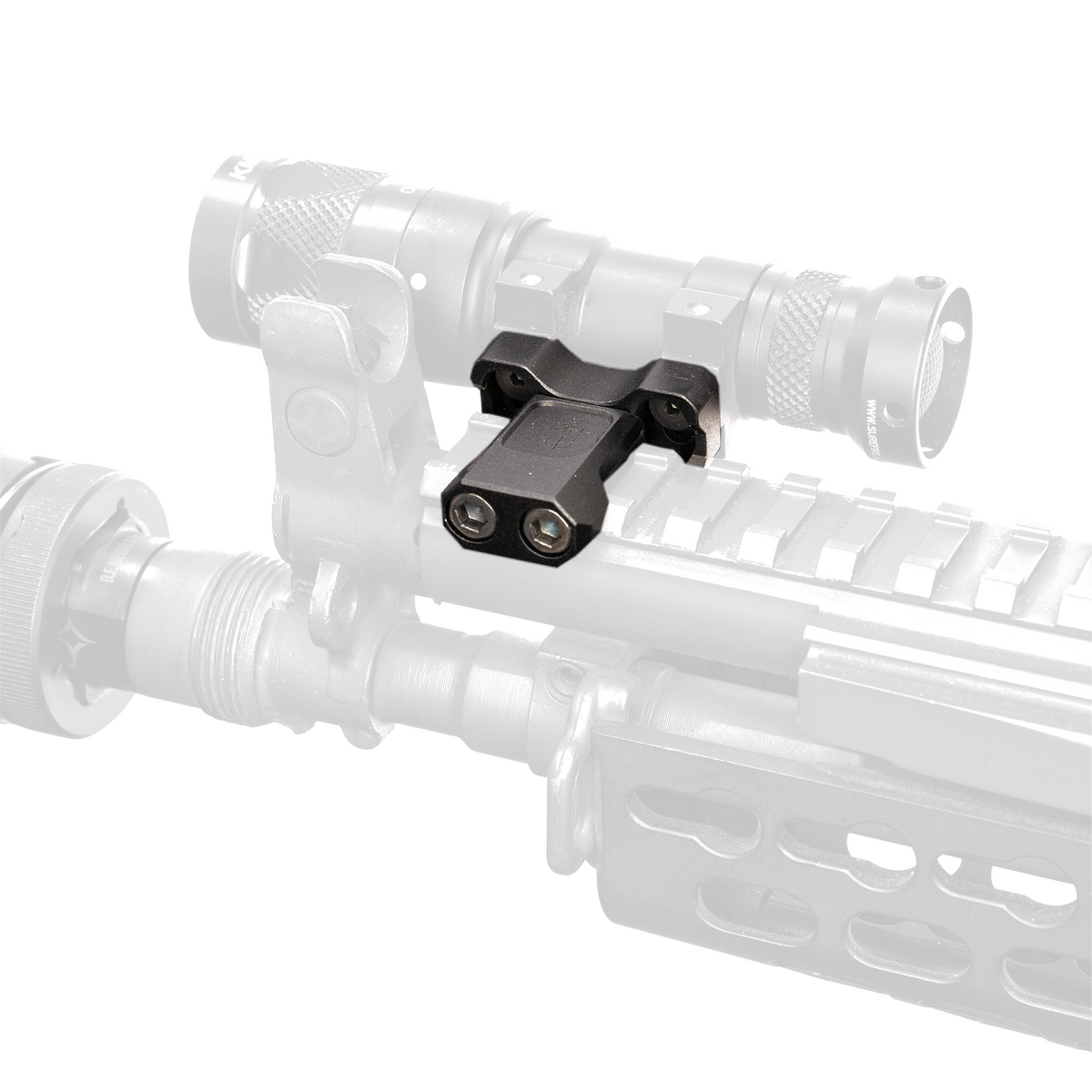 Haley Strategic Thorntail X 1913 Offset Light Mount — Black, product view 4