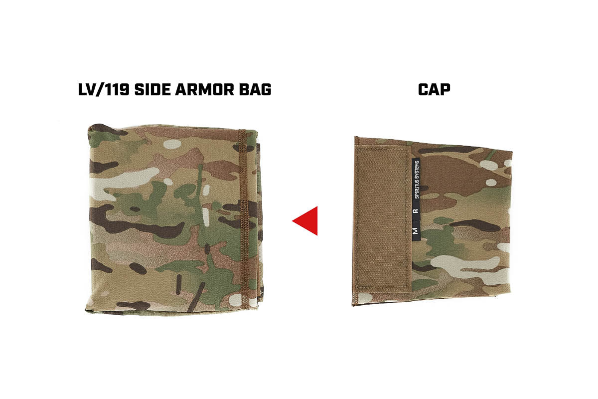 Spiritus Systems Side Armor Bag Caps