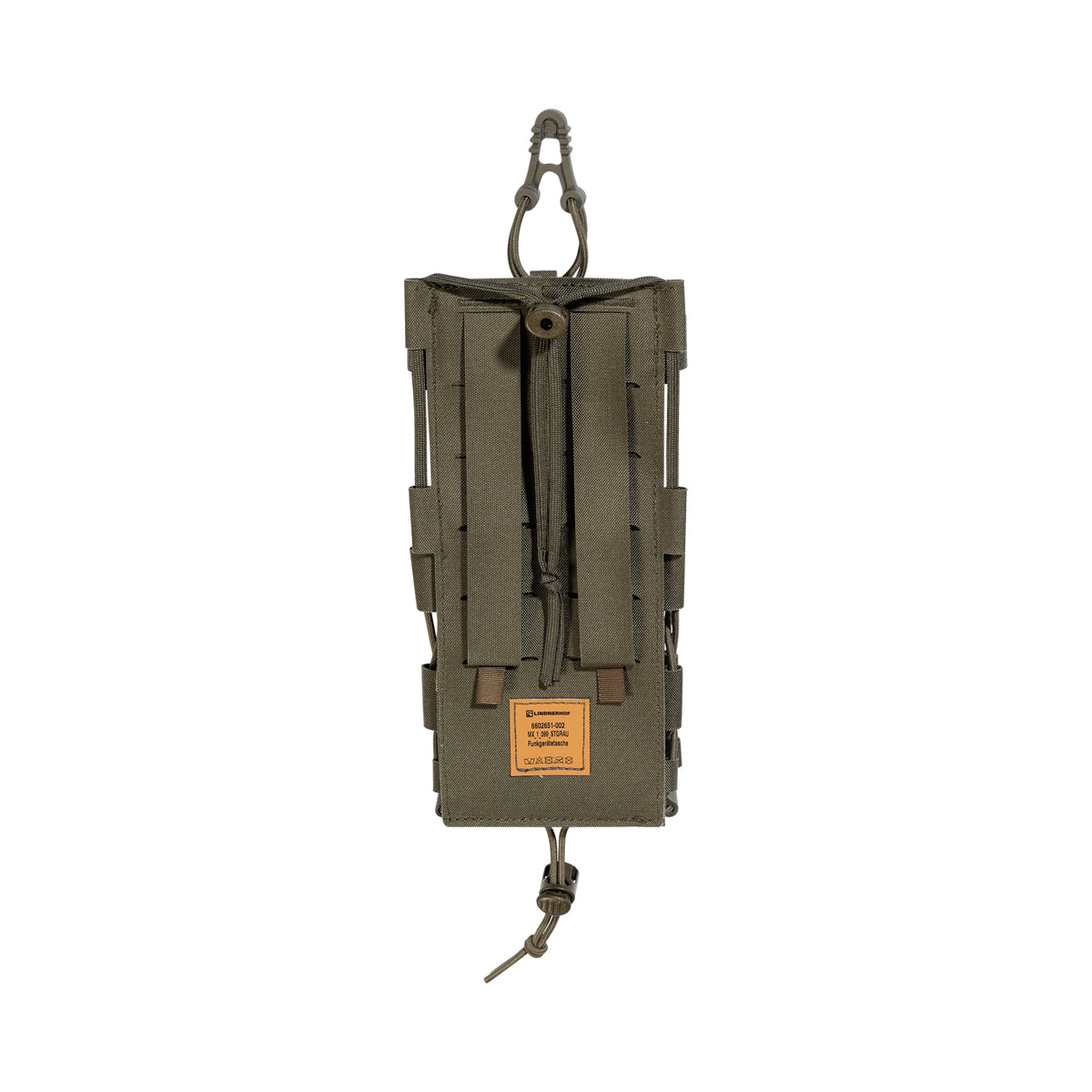 Lindnerhof Taktik Multi-Radio Pouch Large MX099, Stone Grey