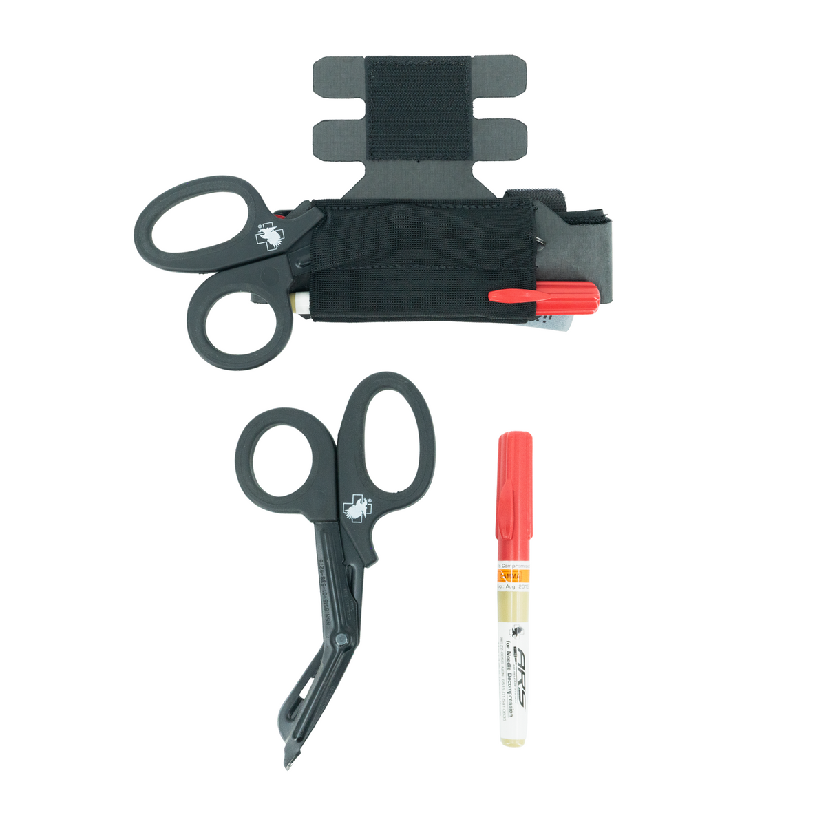 Haley Strategic Tourniquet and Trauma Shear Hanger — Black, product view 4