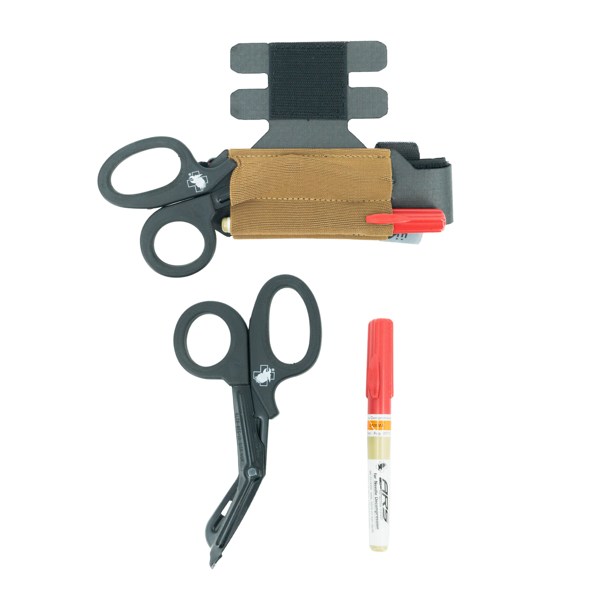 Haley Strategic Tourniquet and Trauma Shear Hanger — Coyote, product view 4