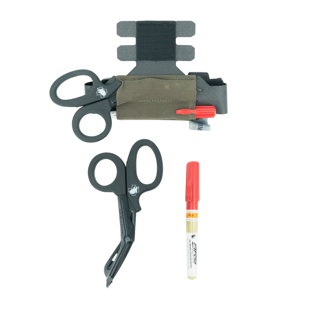Haley Strategic Tourniquet and Trauma Shear Hanger — Ranger Green, product view 4