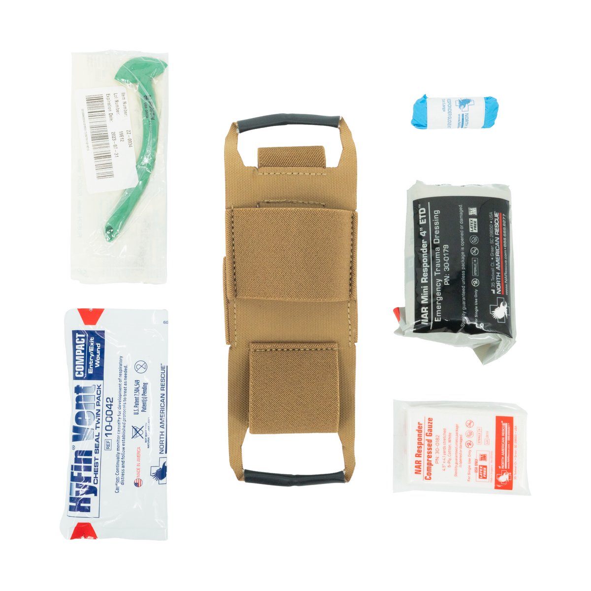 Haley Strategic Improved Trauma Response Kit — Coyote Brown, product view 2
