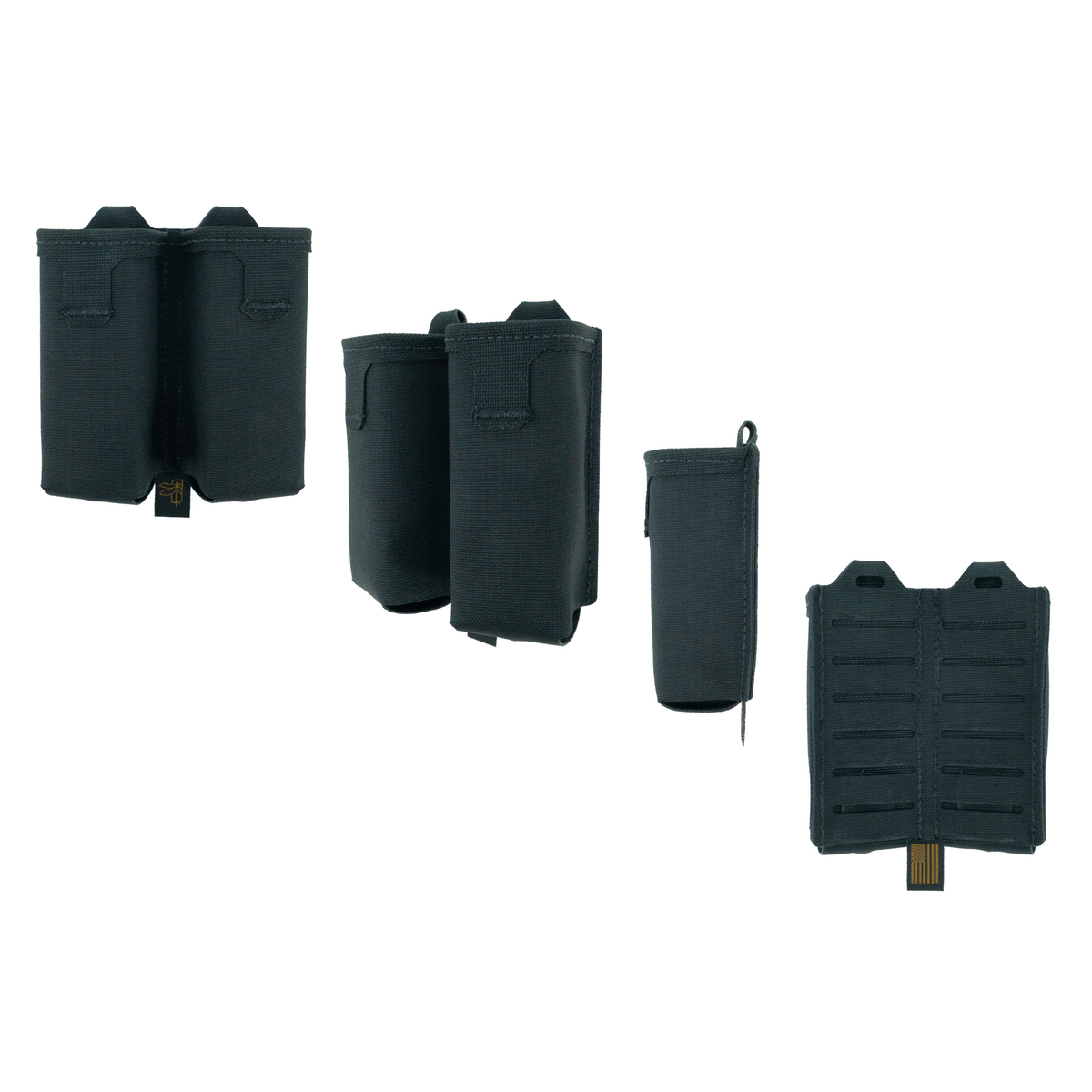 Haley Strategic Double Pistol Mag Pouch — Black, product view 5