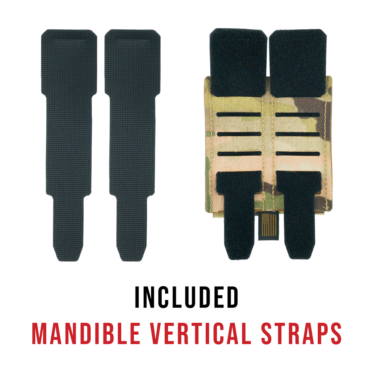 Haley Strategic Double Pistol Mag Pouch — Multicam, product view 6