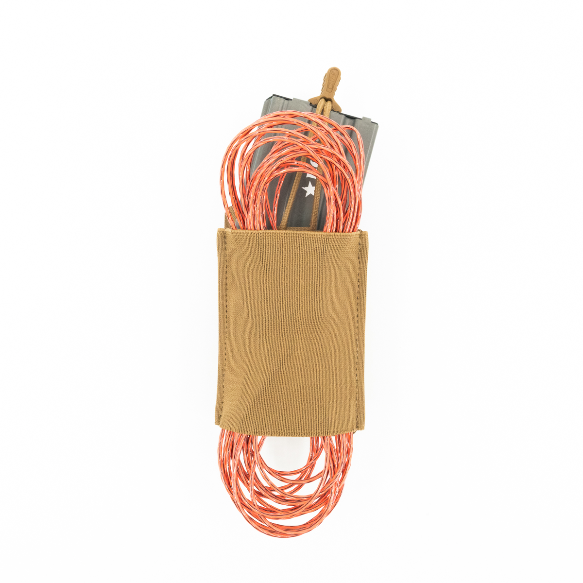 Haley Strategic Single Rifle Mag Pouch — Coyote Brown, product view 16