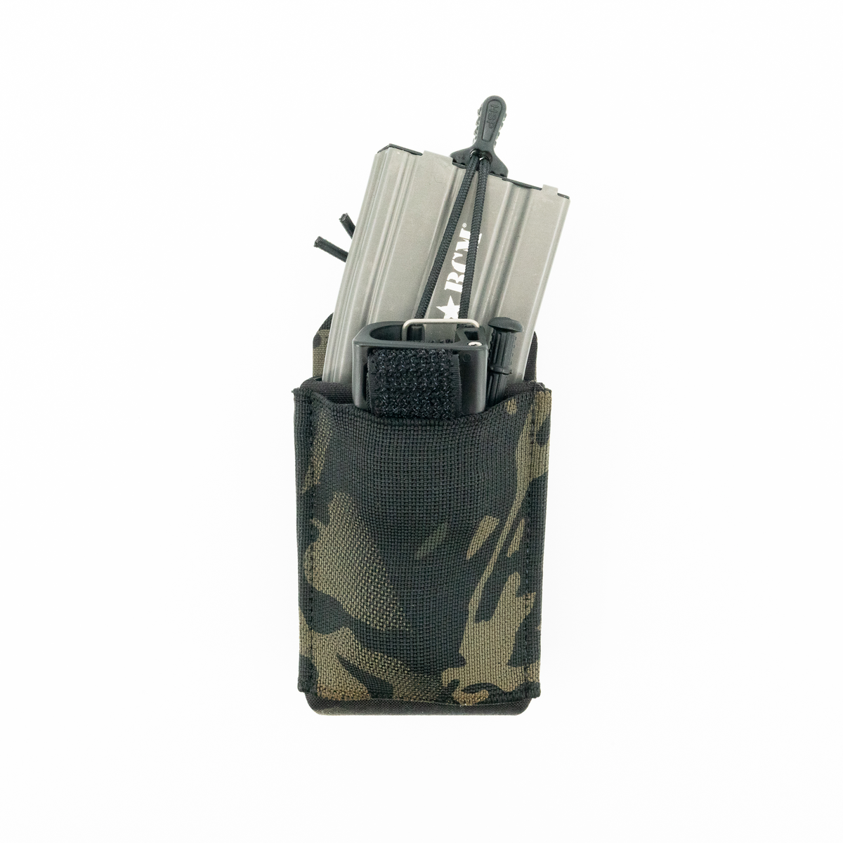 Haley Strategic Single Rifle Mag Pouch — Multicam Black, product view 13