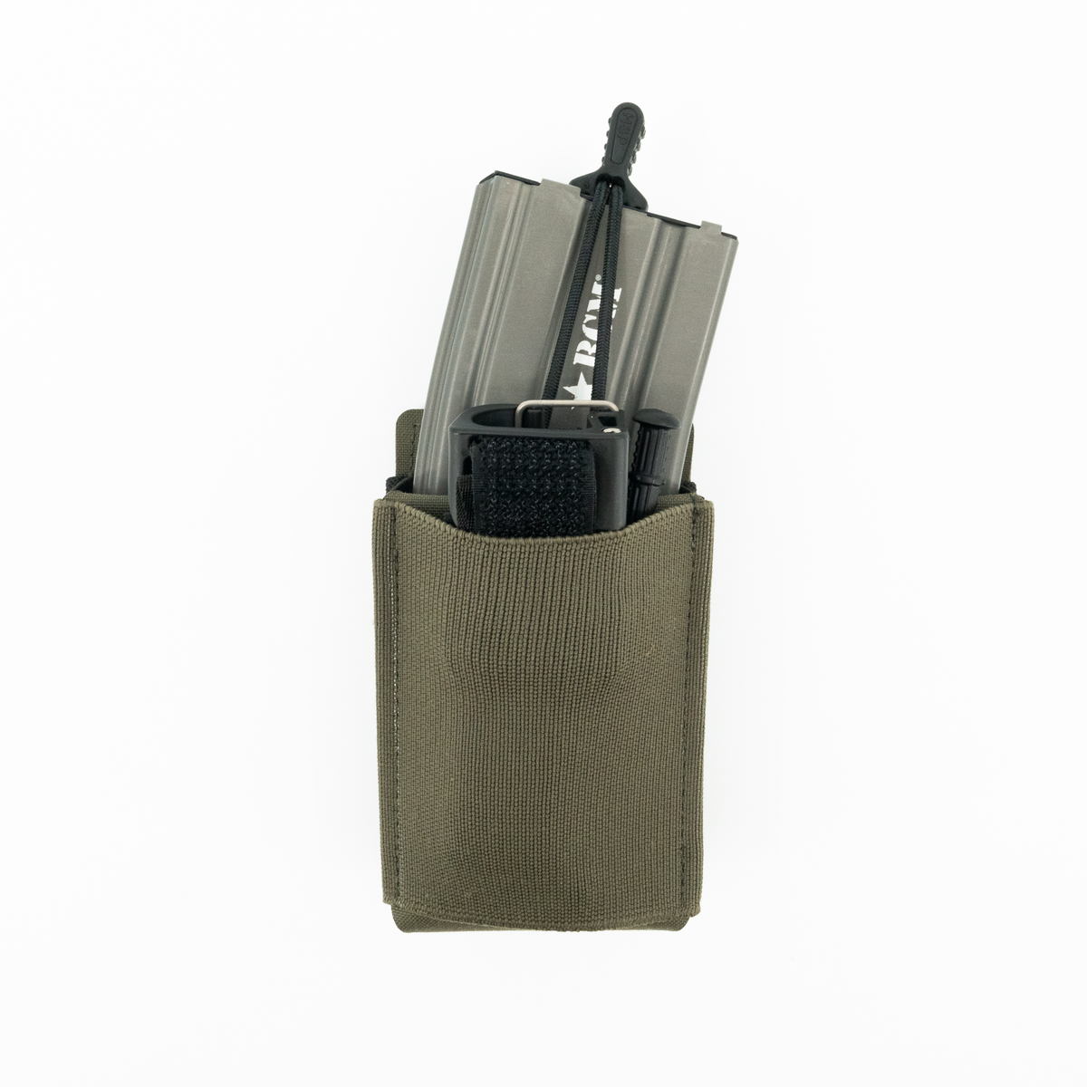 Haley Strategic Single Rifle Mag Pouch — Ranger Green, product view 12