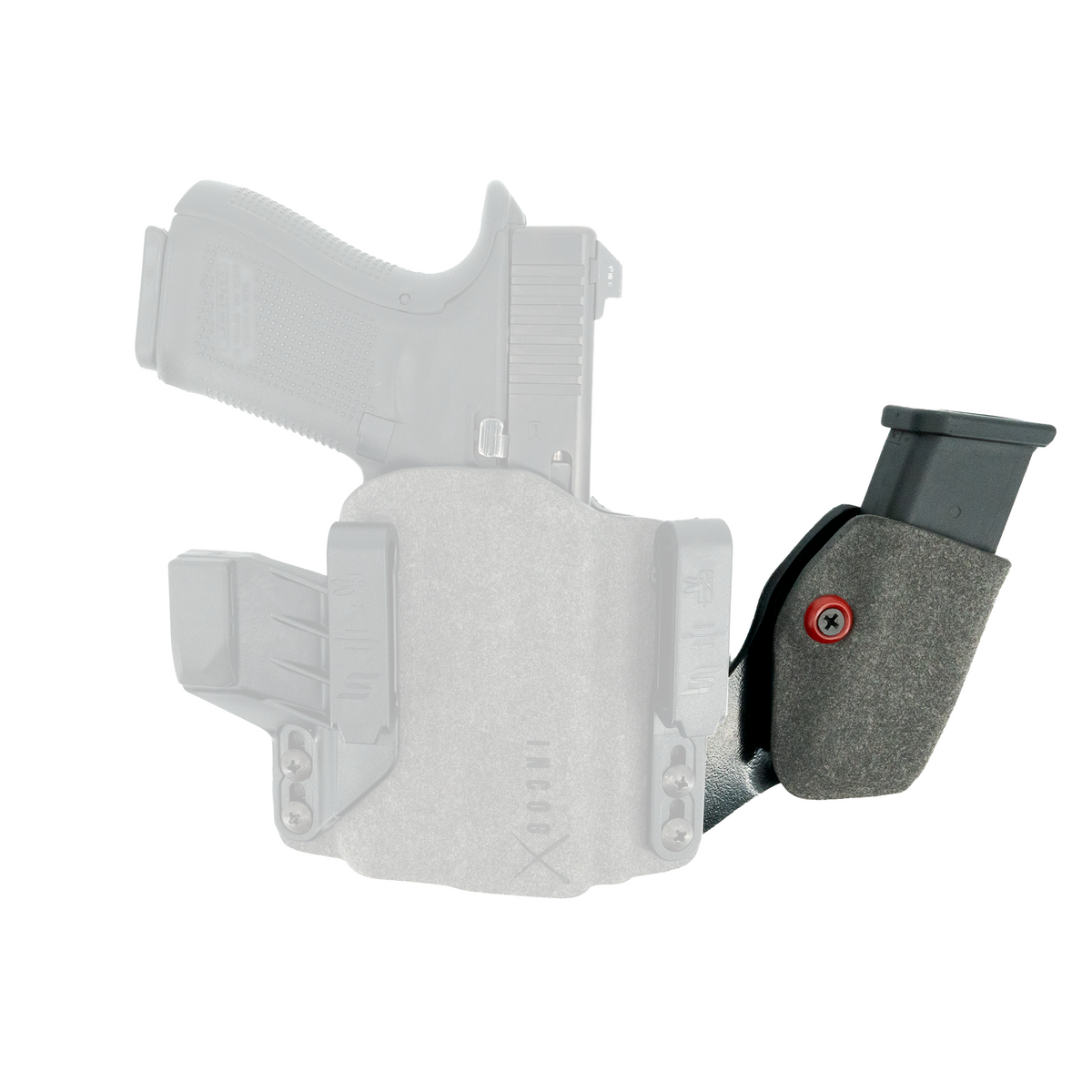 Haley Strategic Incog X Mag Caddy — Grey, Large, product view 5