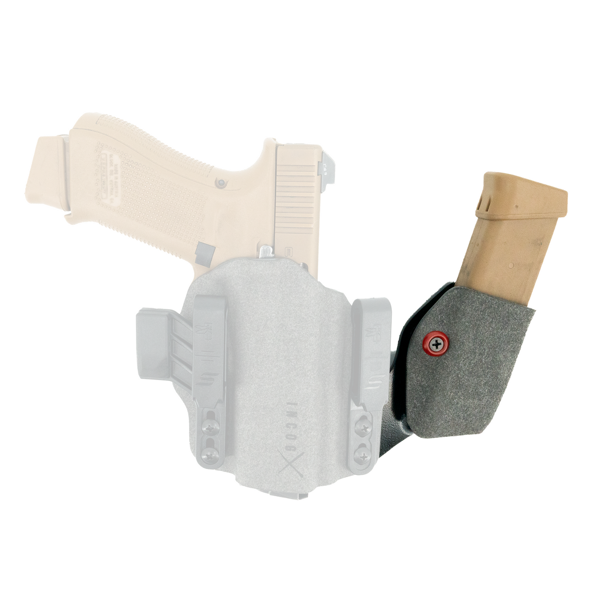 Haley Strategic Incog X Mag Caddy — Grey, Large, product view 6