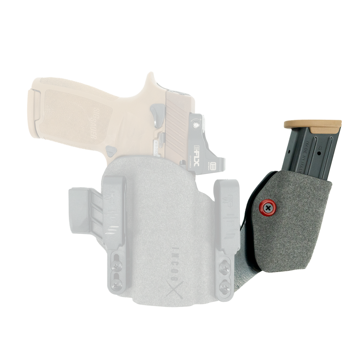 Haley Strategic Incog X Mag Caddy — Grey, Large, product view 8