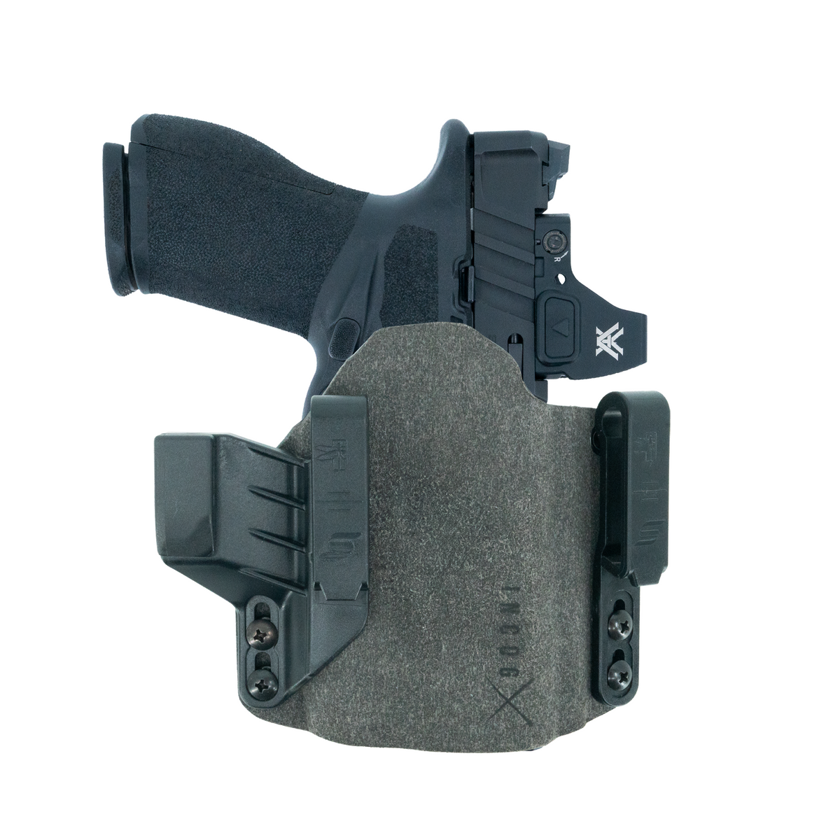 Haley Strategic Incog X Holster - Springfield Echelon — Grey, Small Light Right, product view 1