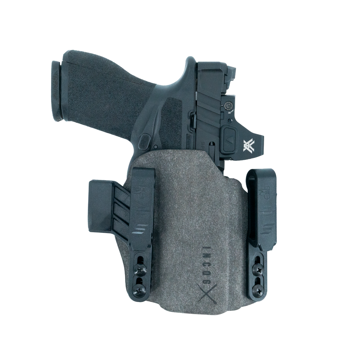 Haley Strategic Incog X Holster - Springfield Echelon — Grey, No Light Right, product view 1