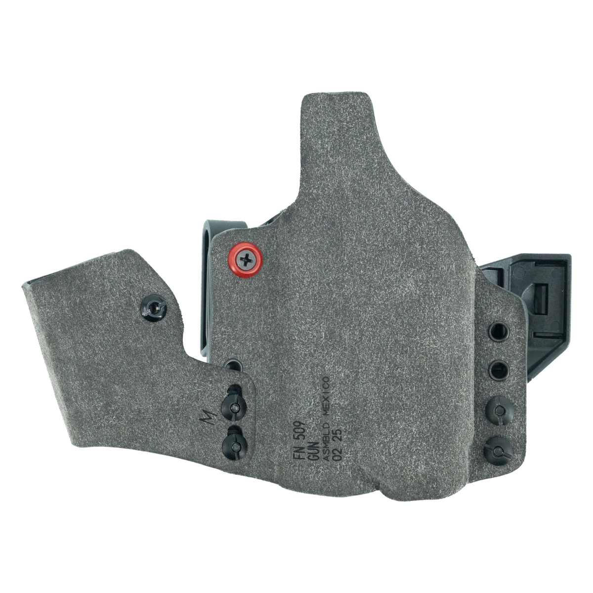 Haley Strategic Incog X Holster - FN 509 — Grey, Small Light + Mag Caddy Right, product view 5