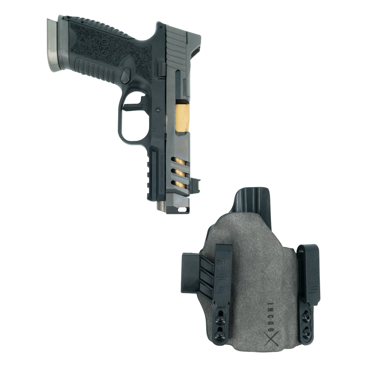 Haley Strategic Incog X Holster - FN 509 — Grey, No Light Right, product view 2