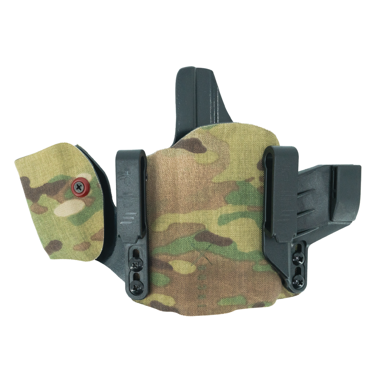 Haley Strategic Incog X Holster - Glock 17/19 — Multicam, Small Light + Mag Caddy Left, product view 3