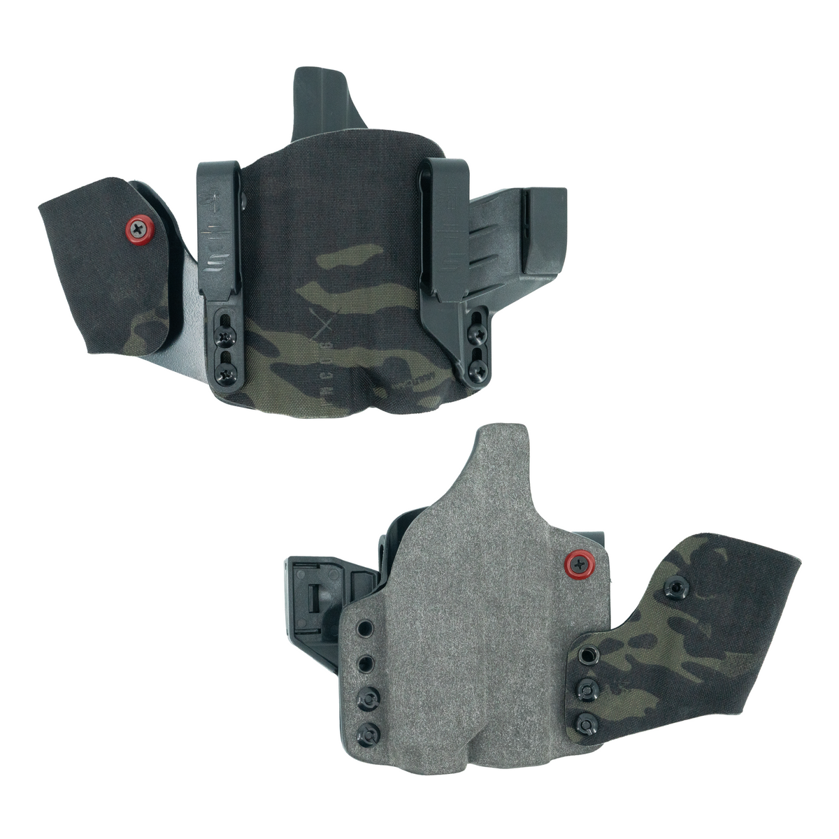 Haley Strategic Incog X Holster - Glock 17/19 — Multicam Black, Small Light + Mag Caddy Left, product view 2