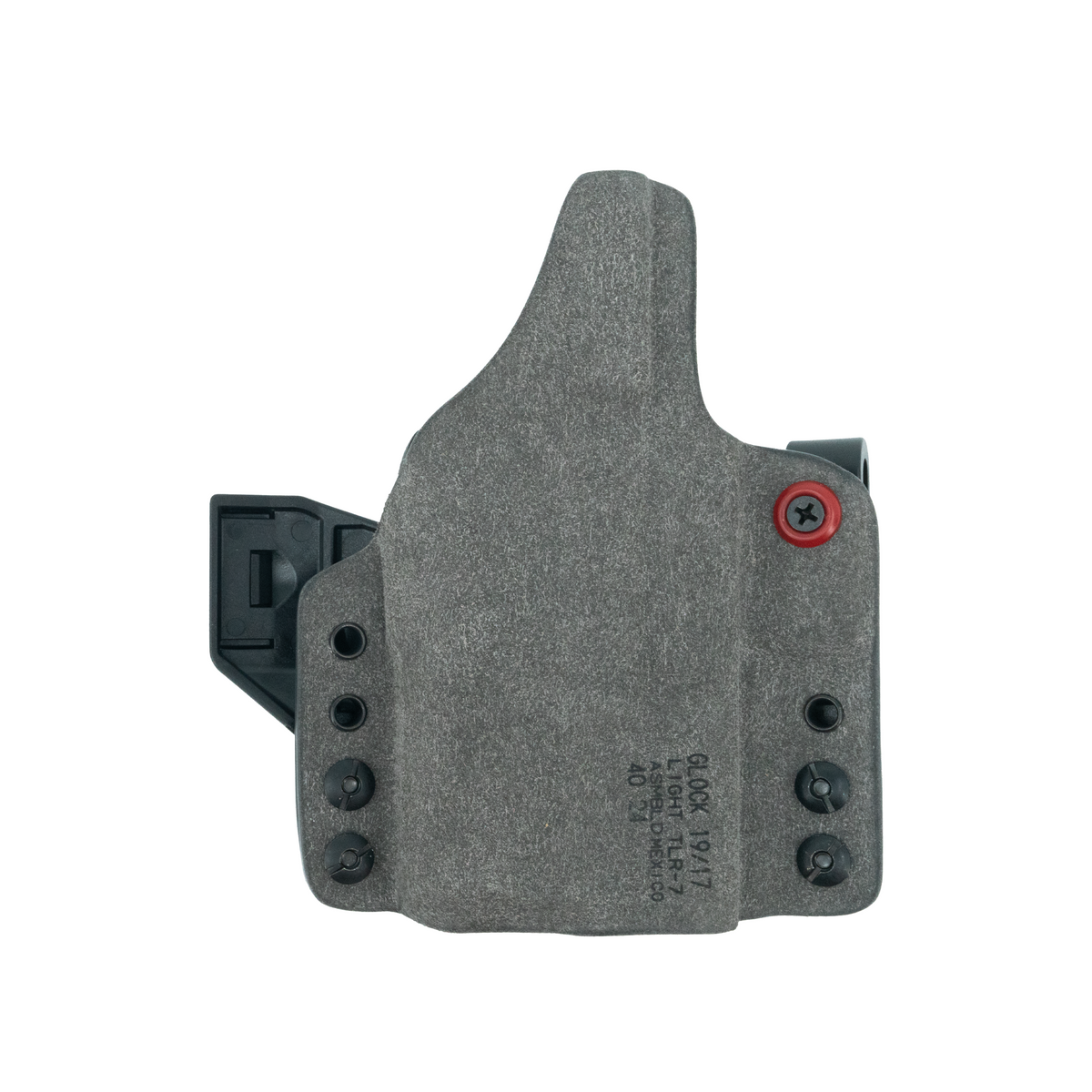 Haley Strategic Incog X Holster - Glock 17/19 — Grey, Small Light Left, product view 5