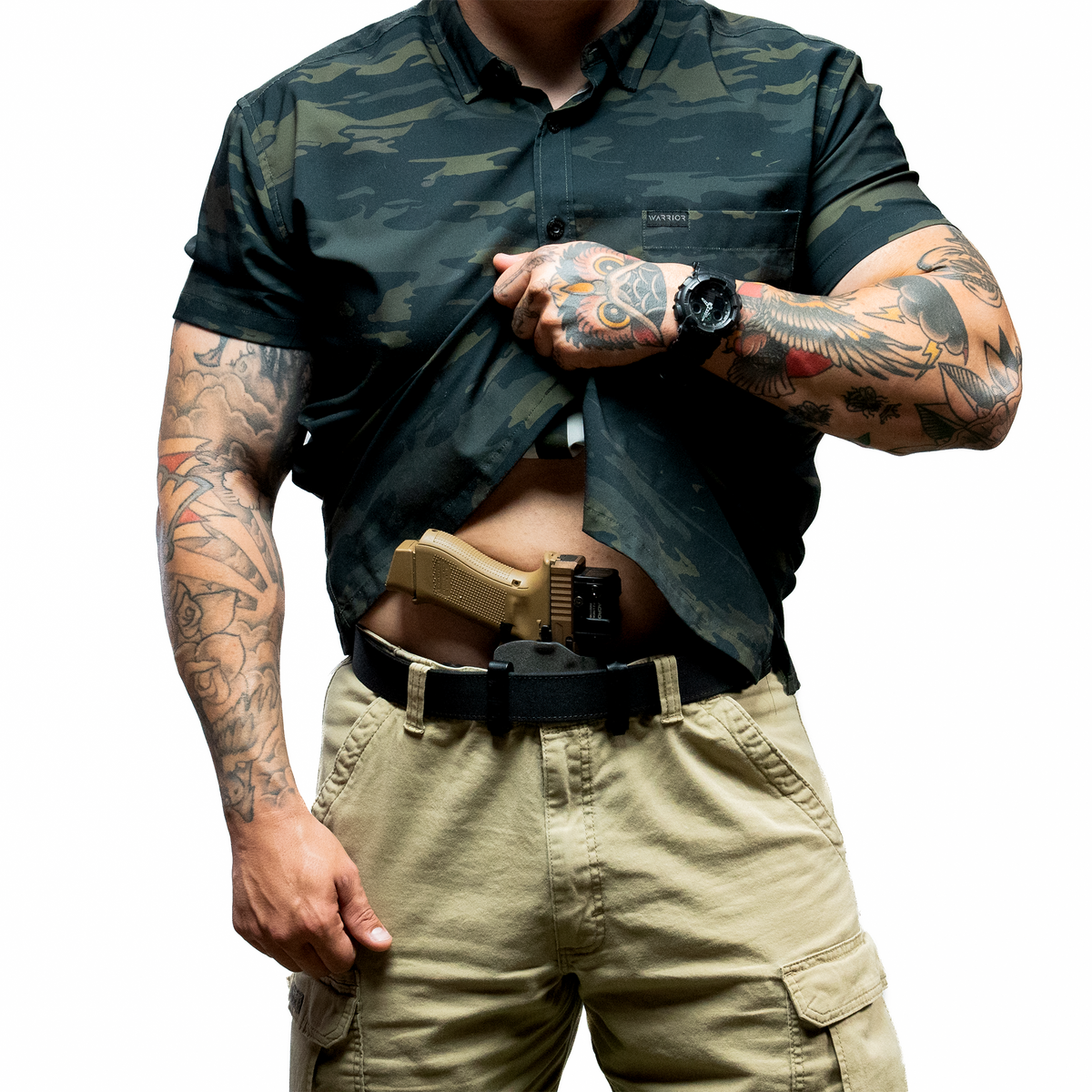 Haley Strategic Incog X Holster - Glock 17/19 — Grey, Small Light Right, product view 14