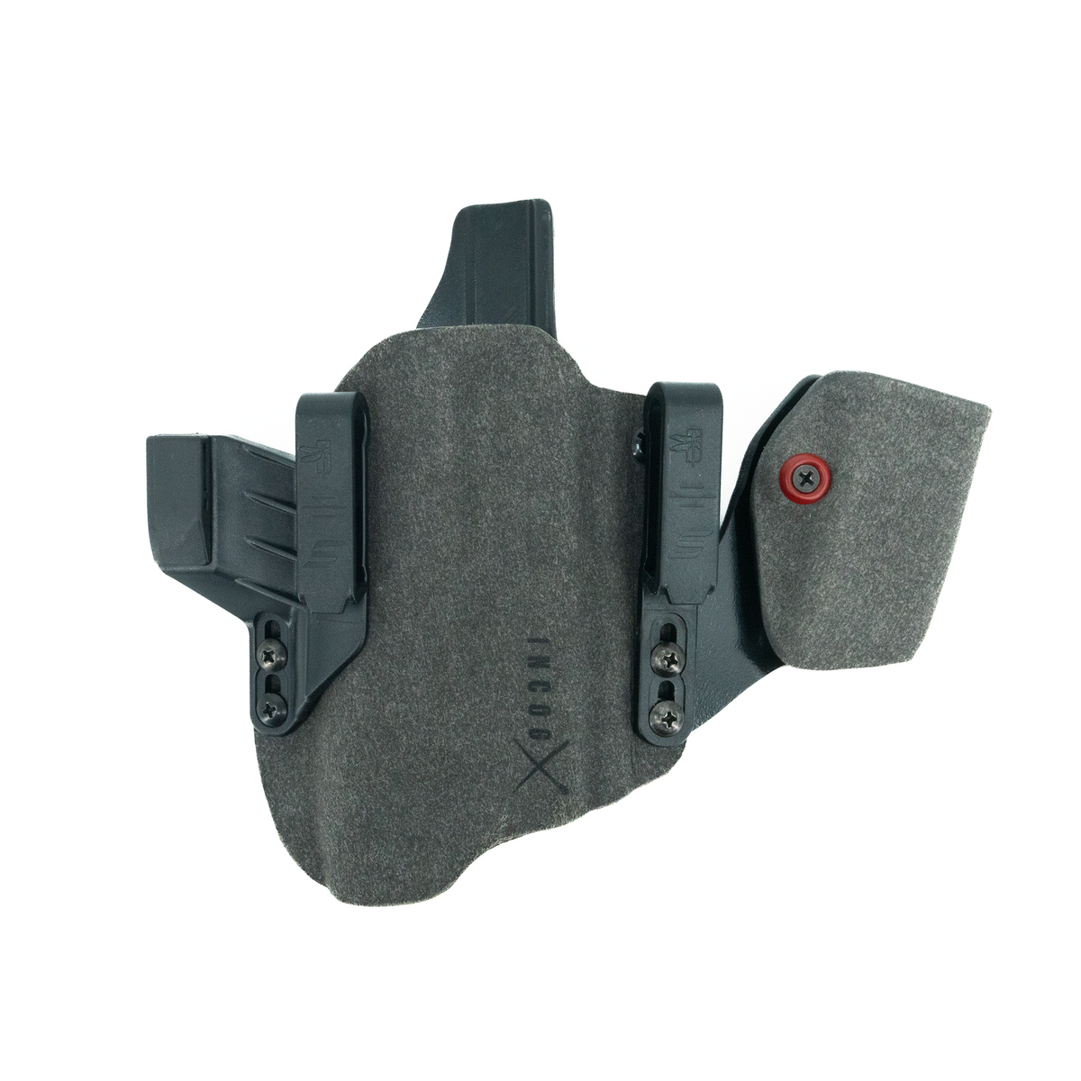 Haley Strategic Incog X Holster - Glock 17/19 — Grey, Large Light + Mag Caddy Right, product view 2