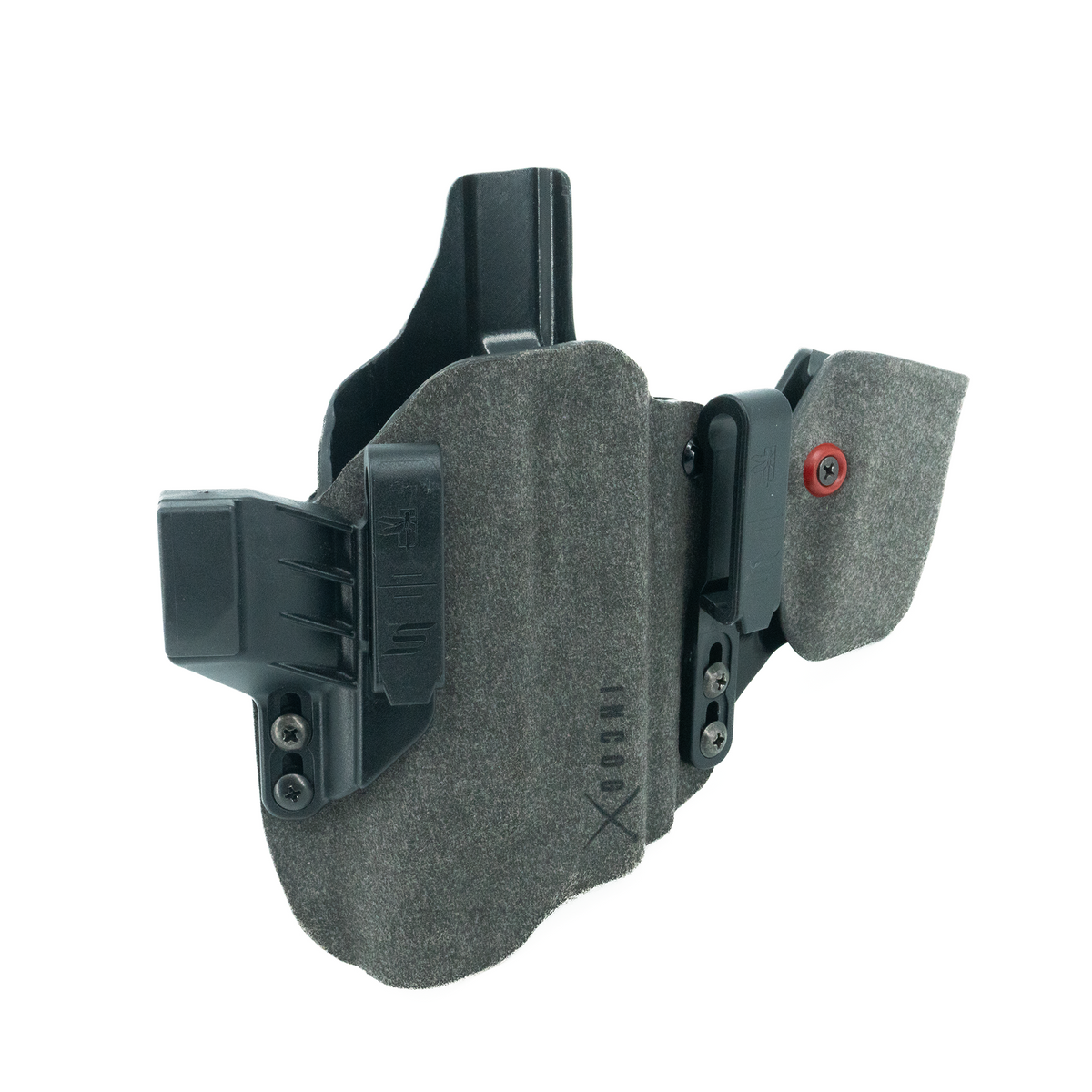 Haley Strategic Incog X Holster - Glock 17/19 — Grey, Large Light + Mag Caddy Right, product view 3