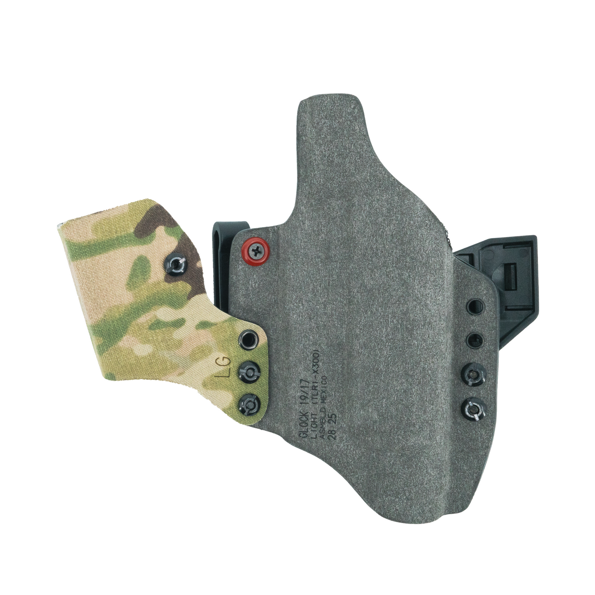 Haley Strategic Incog X Holster - Glock 17/19 — Multicam, Large Light + Mag Caddy Right, product view 5