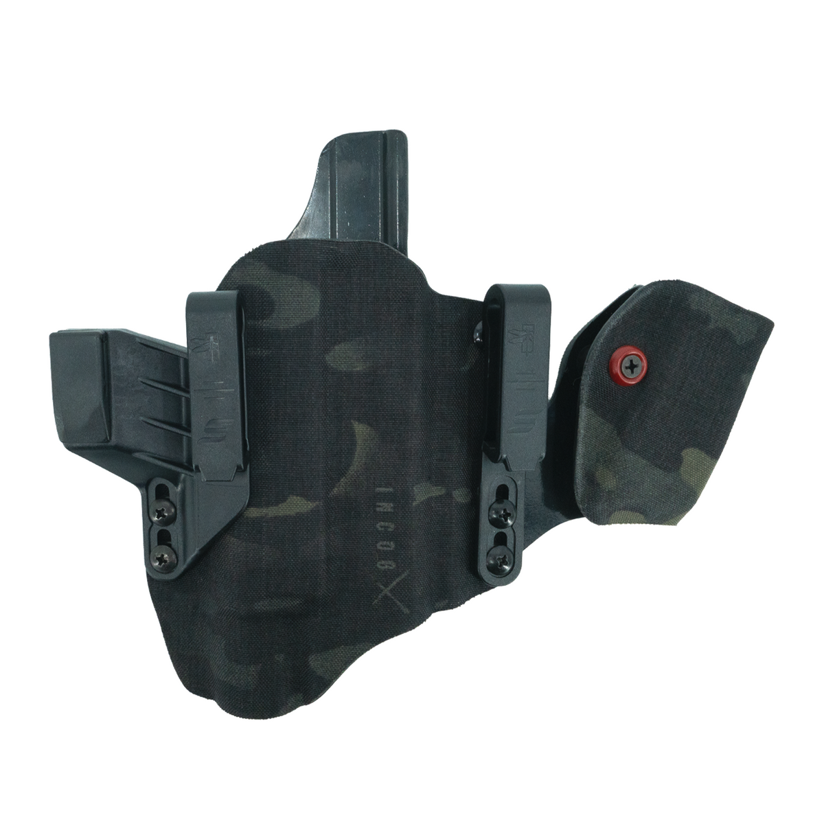 Haley Strategic Incog X Holster - Glock 17/19 — Multicam Black, Large Light + Mag Caddy Right, product view 3