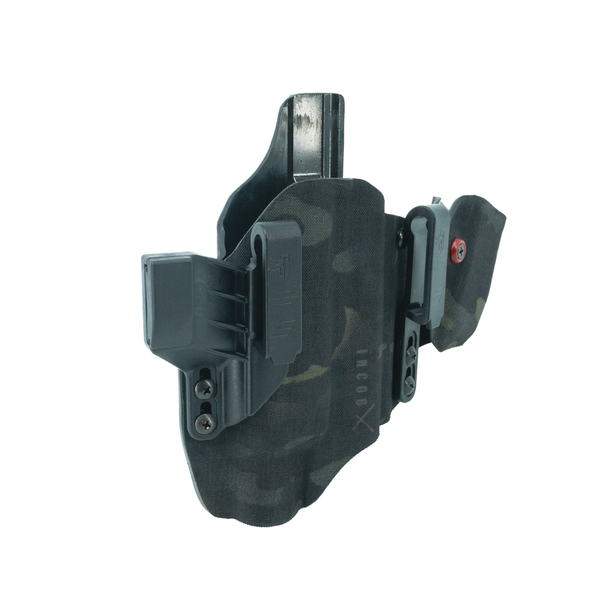 Haley Strategic Incog X Holster - Glock 17/19 — Multicam Black, Large Light + Mag Caddy Right, product view 4