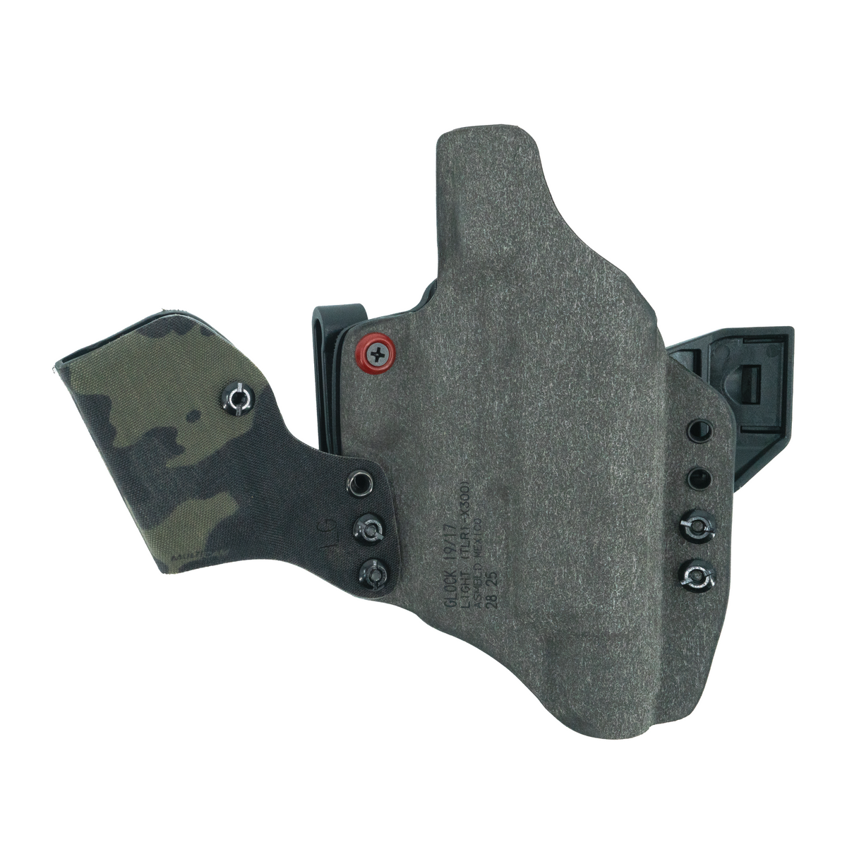 Haley Strategic Incog X Holster - Glock 17/19 — Multicam Black, Large Light + Mag Caddy Right, product view 5