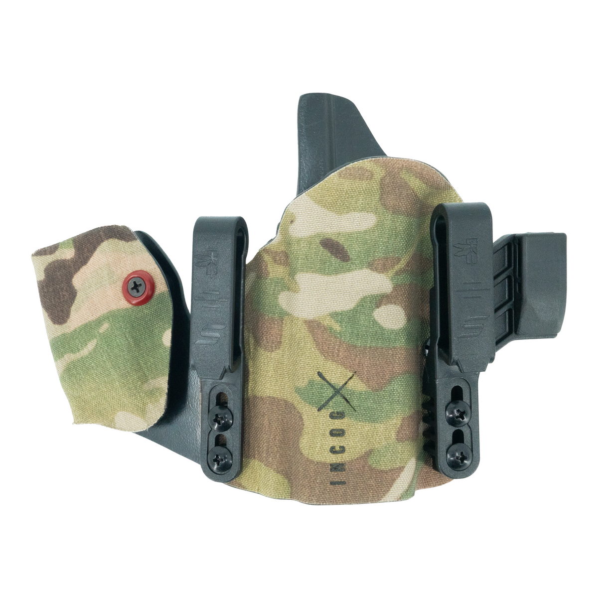 Haley Strategic Incog X Holster - Glock 17/19 — Multicam, No Light + Mag Caddy Left, product view 1
