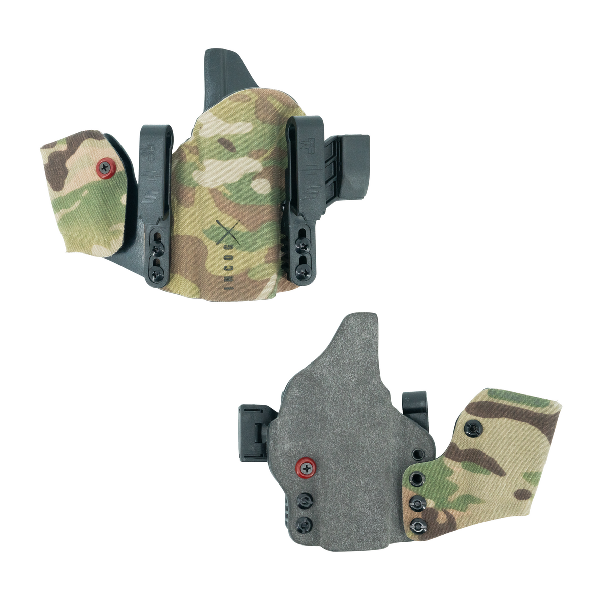 Haley Strategic Incog X Holster - Glock 17/19 — Multicam, No Light + Mag Caddy Left, product view 3