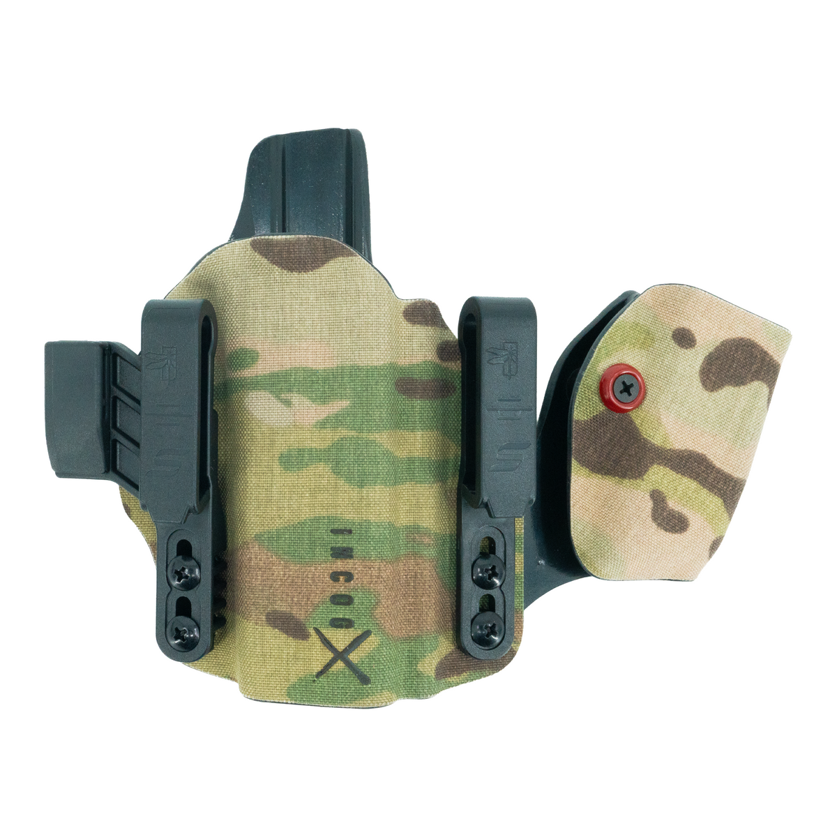 Haley Strategic Incog X Holster - Glock 17/19 — Multicam, No Light + Mag Caddy Right, product view 1
