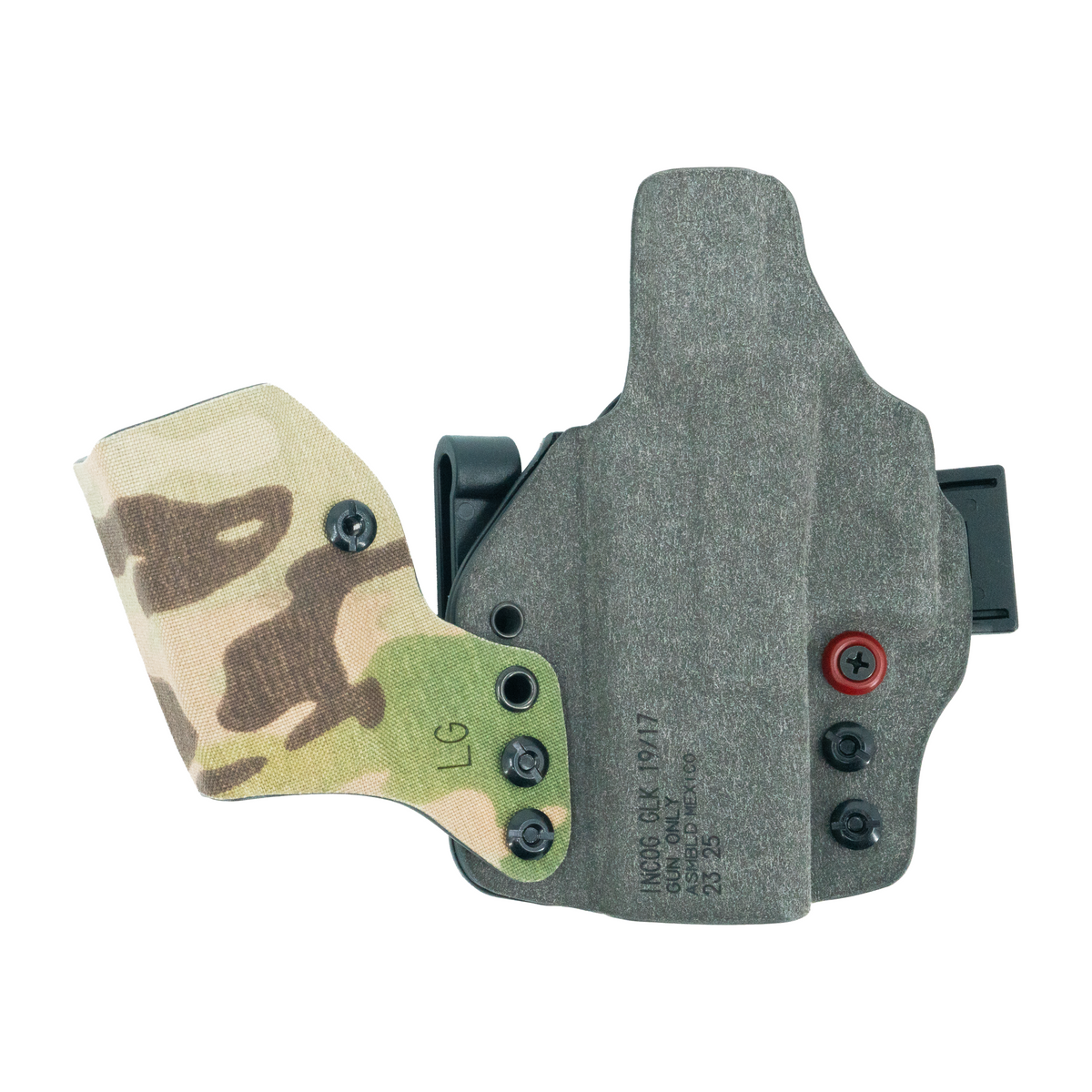 Haley Strategic Incog X Holster - Glock 17/19 — Multicam, No Light + Mag Caddy Right, product view 2