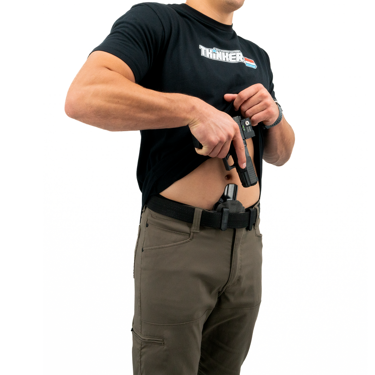 Haley Strategic Incog X Holster - Glock 17/19 — Grey, No Light Right, product view 15