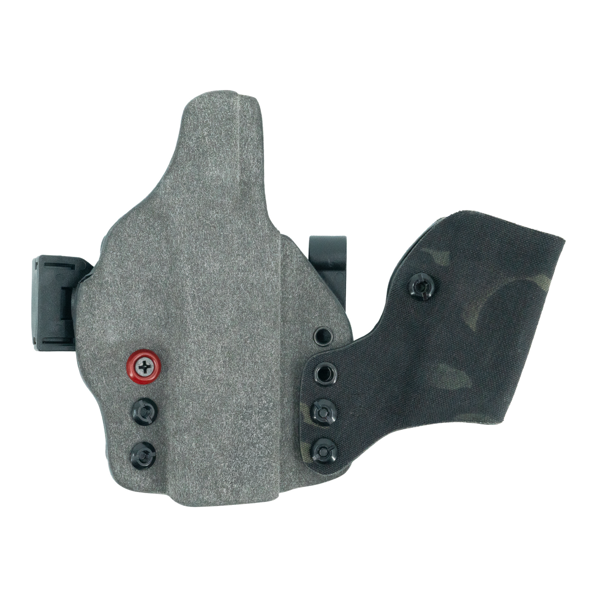 Haley Strategic Incog X Holster - Glock 43X/48 — Multicam Black, No Light + Mag Caddy Left, product view 2