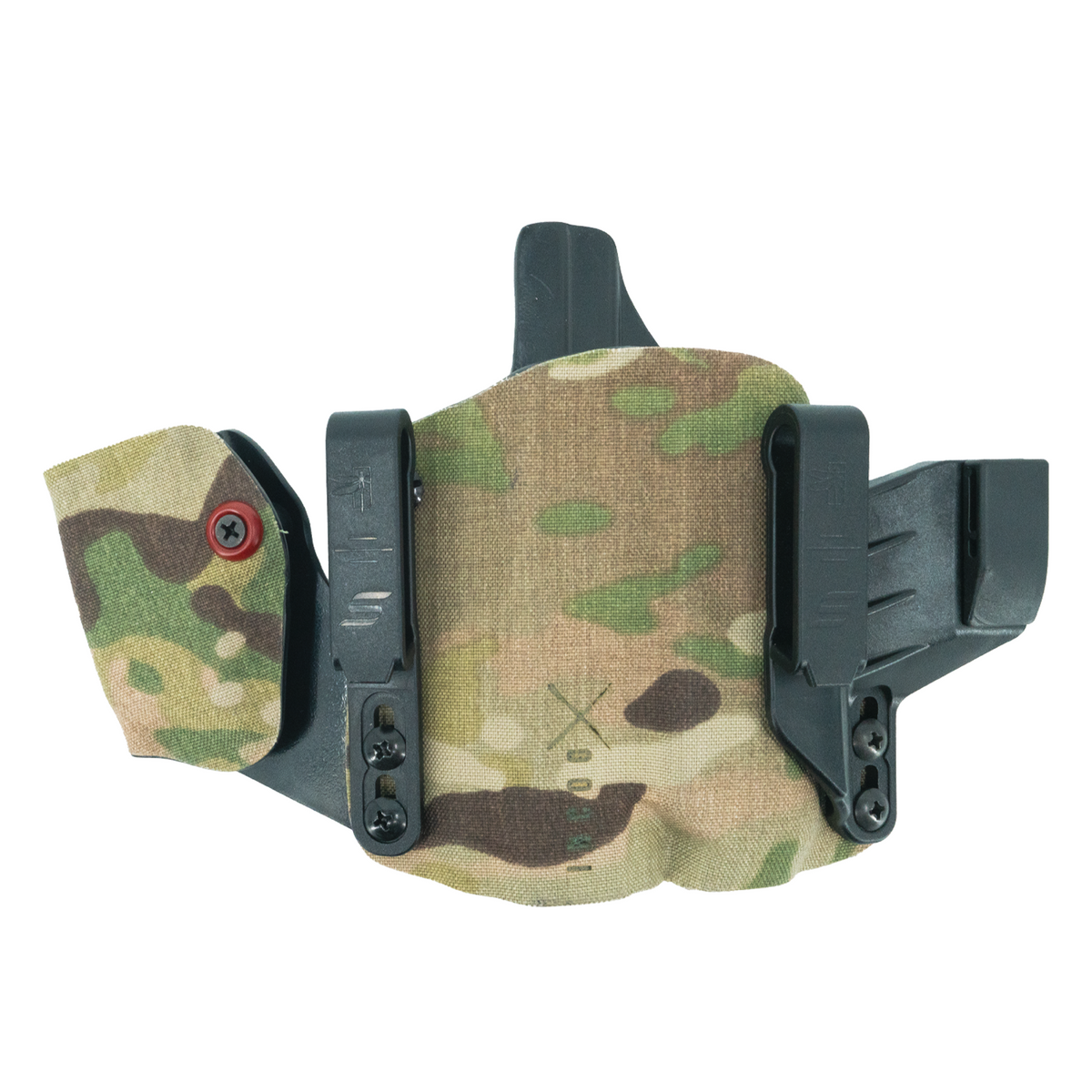 Haley Strategic Incog X Holster - Glock 43X/48 — Multicam, Small Light + Mag Caddy Left, product view 3
