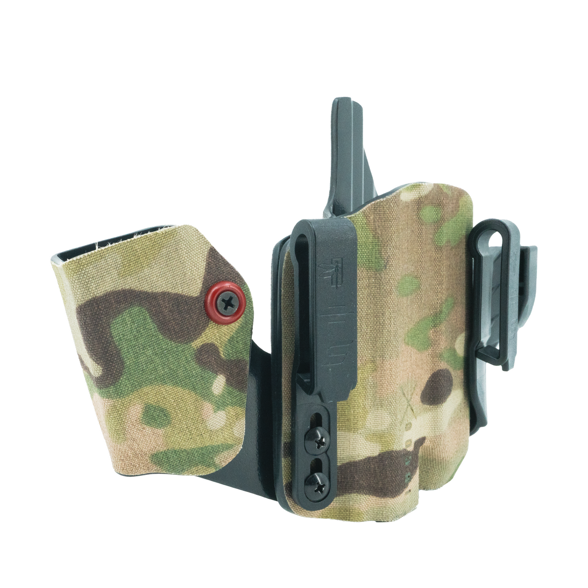 Haley Strategic Incog X Holster - Glock 43X/48 — Multicam, Small Light + Mag Caddy Left, product view 4