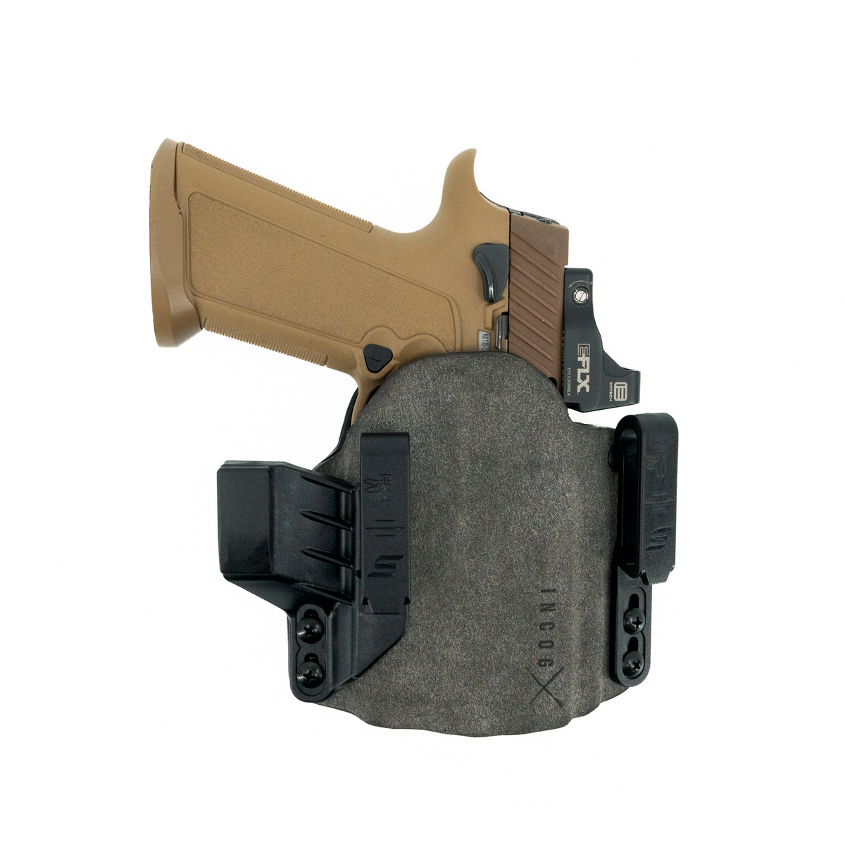 Haley Strategic Incog X Holster - SIG P320 — Grey, Small Light Right, product view 1 #color_grey