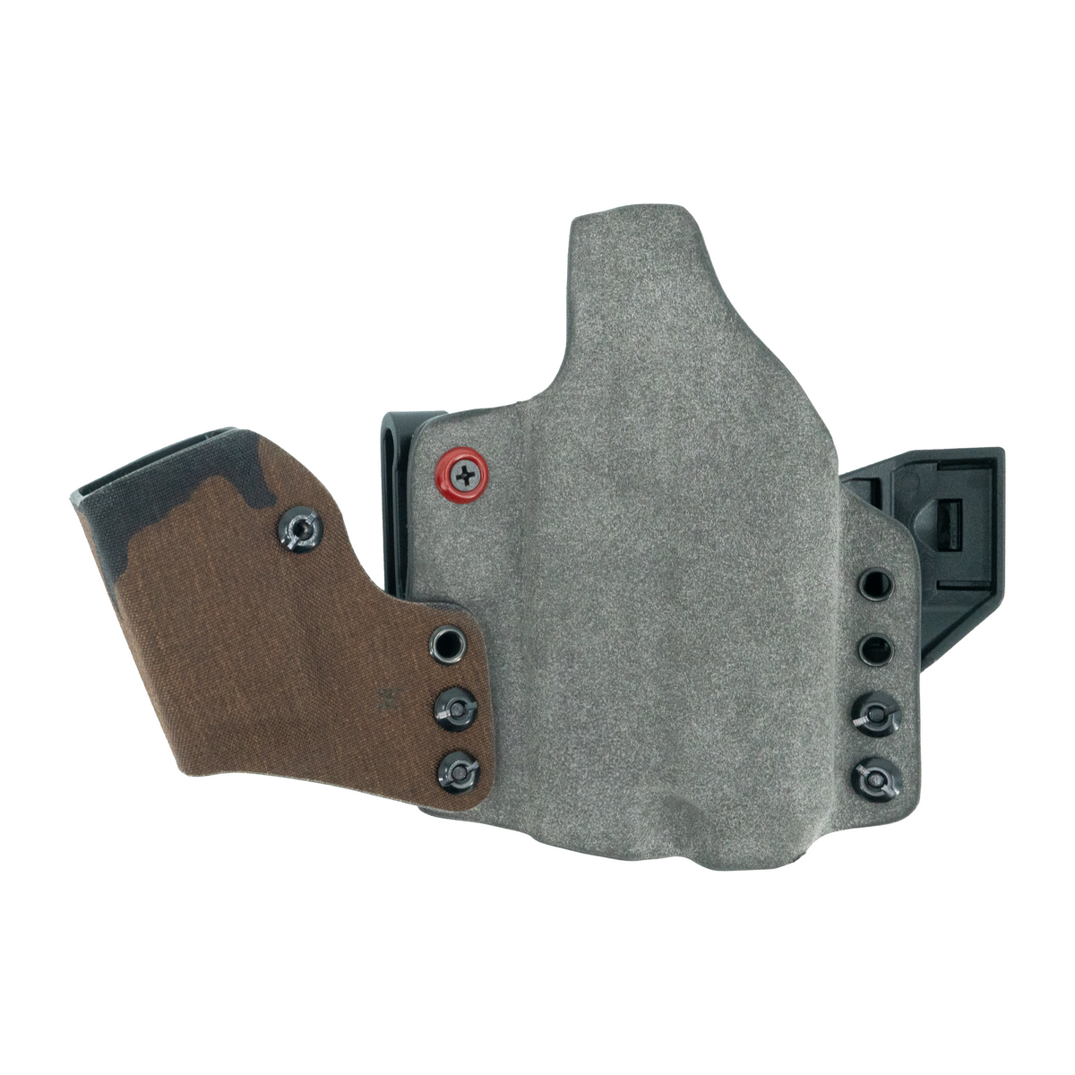 Haley Strategic Incog X Holster - SIG P365 X/XL — M81 Woodland, Small Light + Mag Caddy Right, product view 2