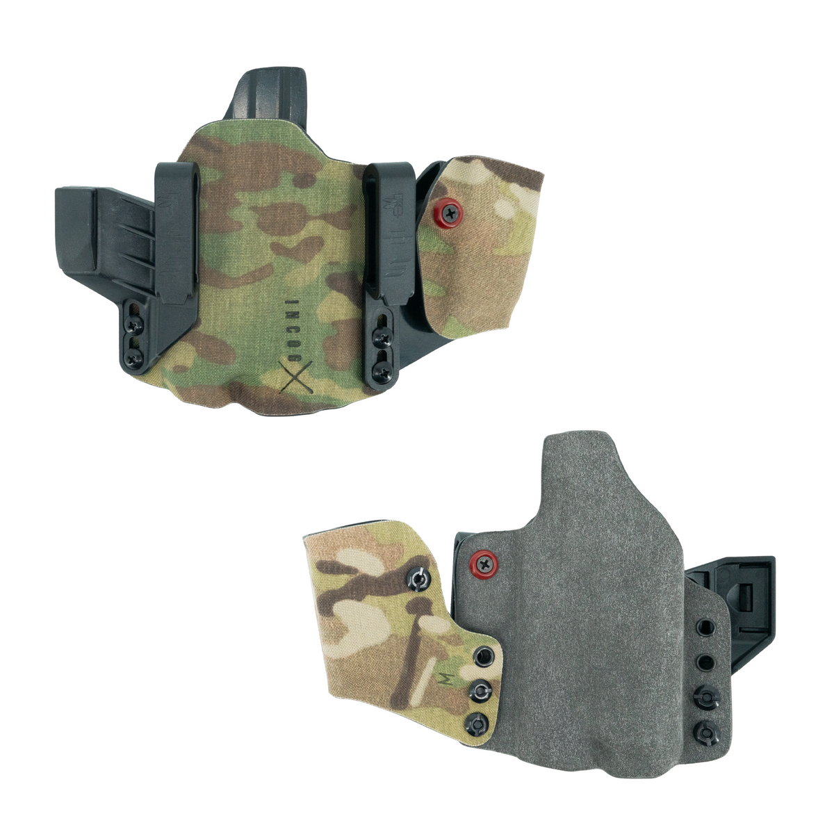 Haley Strategic Incog X Holster - SIG P365 X/XL — Multicam, Small Light + Mag Caddy Right, product view 3